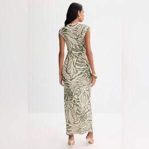 AFRM Cody Crewneck Ankle Dress